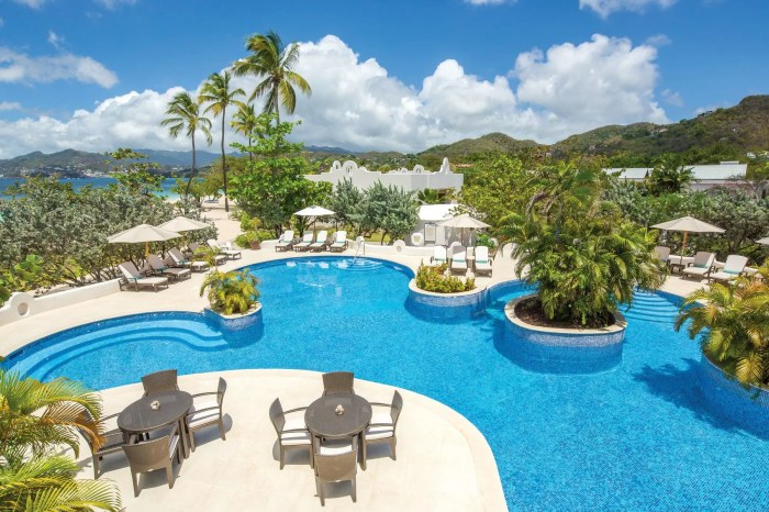 Caribbean luxury island resorts inclusive spice resort beach pool swim All-inclusive luxury resorts